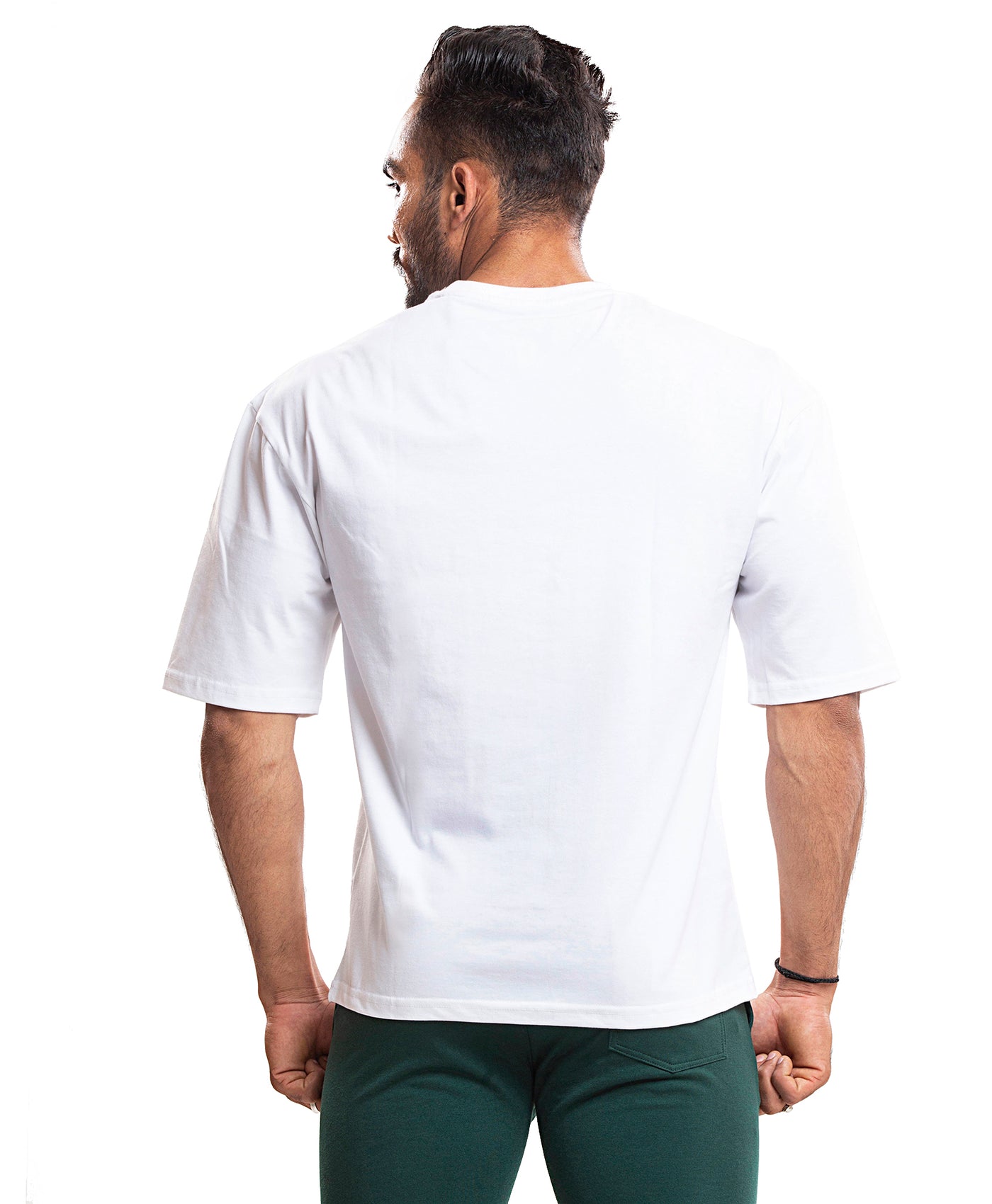 Rebel Youth Off-Shoulder T-shirt - White
